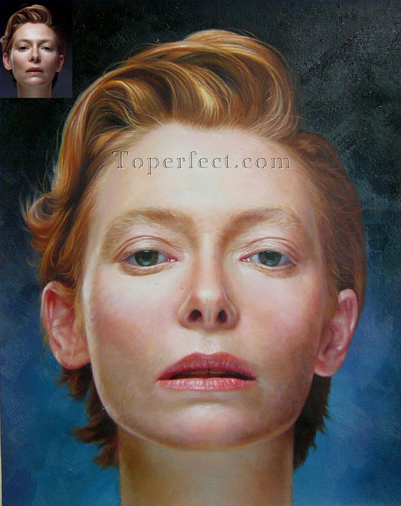 imd038 head portrait Oil Paintings
